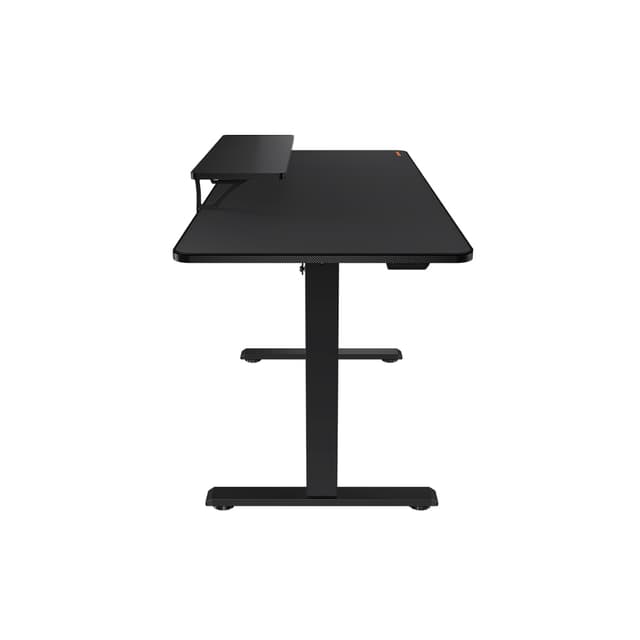 Компьютерный стол, Cougar, E-Star 140 , Поверхность - ДСП, Основание - сталь, 140*60*72(117) см, Панель управления высотой, 2 программируемые настройки памяти, Чёрный