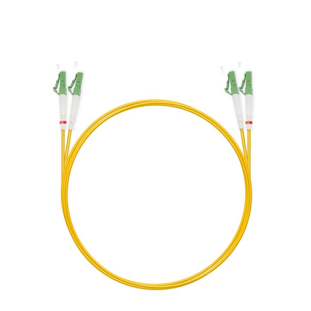 Патч корд оптоволоконный,, LC/APC-LC/APC SM 9/125 Duplex 3.0мм 1 м, LSZH