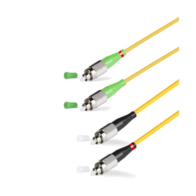 Патч корд оптоволоконный,, FC/UPC-FC/APC SM 9/125 Duplex 2.0мм 1 м, LSZH