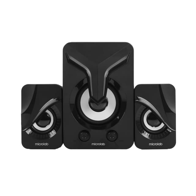 Акустическая система, Microlab, U270 Phenix, USB, LED, 5 Вт + 3 Вт x2, Вход: стерео 3,5 мм, Регулировки на передней панели, Черный
