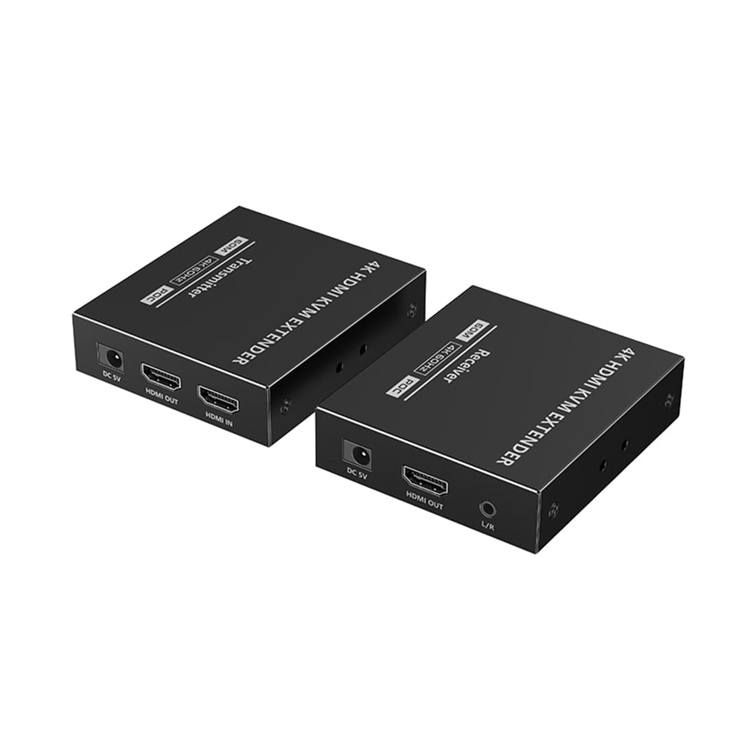 Удлинитель HDMI + KVM (POC), Lenkeng, LKV565KVM-P, (4K, 60m)