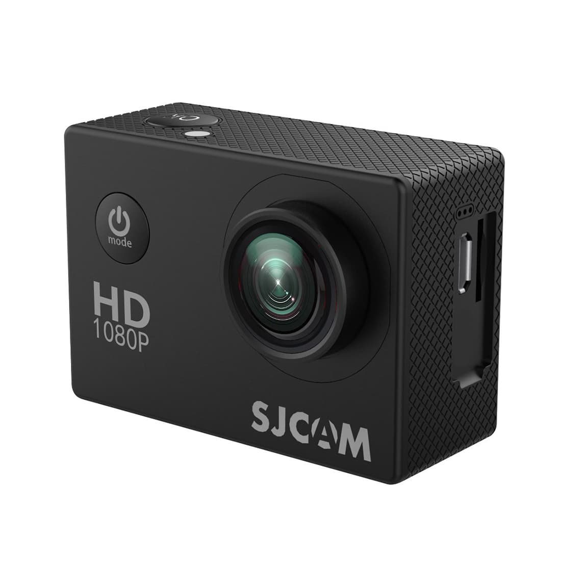Экшн-камера, SJCAM, SJ4000, 1080P/30fps, 720P/60 fps, 12 МП 170°, Чипсет NTK 96650, 900mAh, 2" сенсорный дисплей, Чёрный