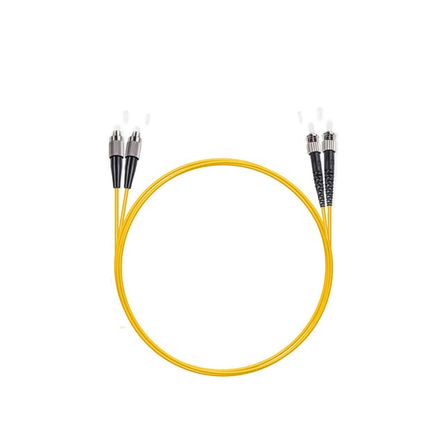 Патч корд оптоволоконный,, FC/UPC-ST/UPC SM 9/125 Duplex 2.0мм 1 м, LSZH