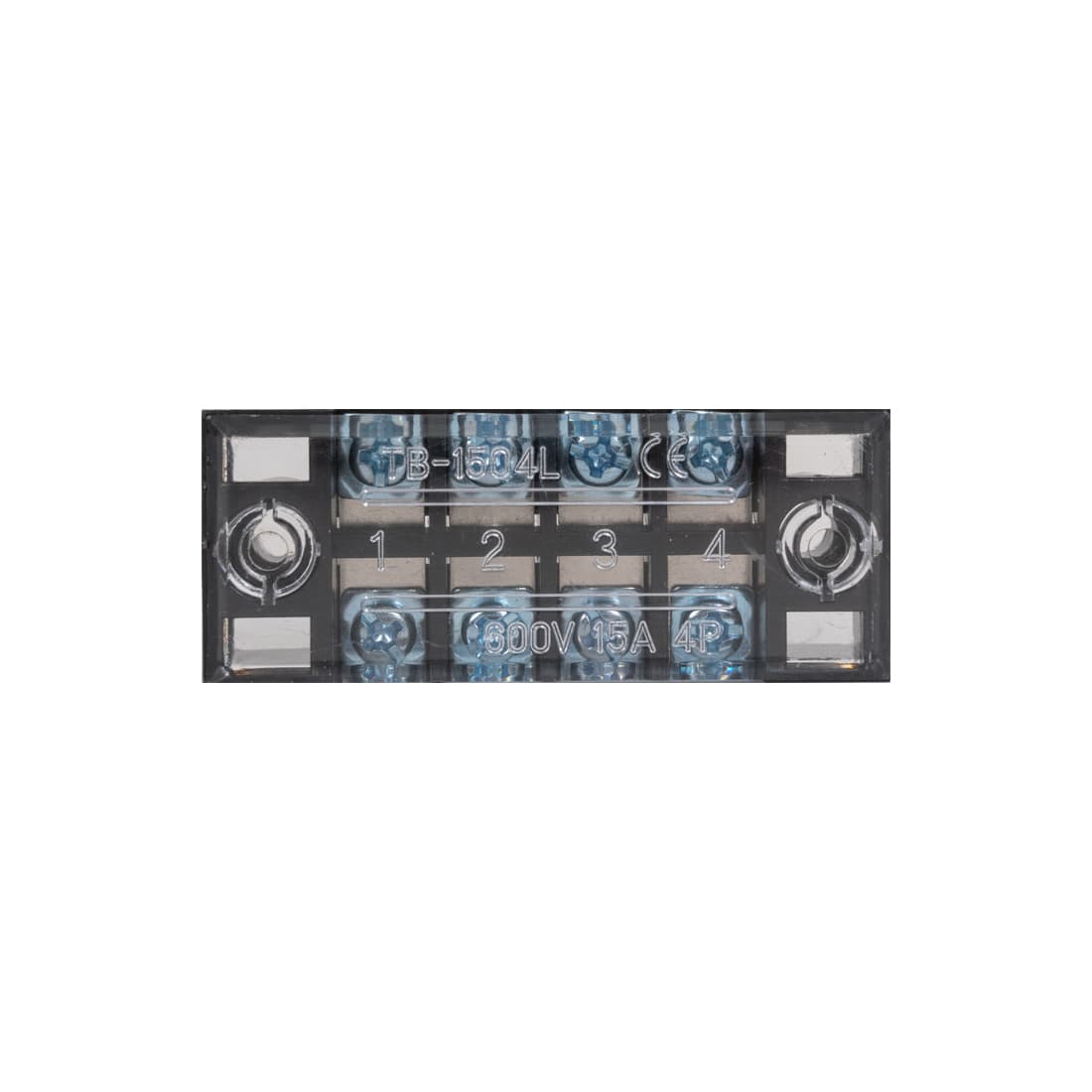 Колодка клеммная карболитовая, Deluxe, TВ - 1504 (15A 4P)