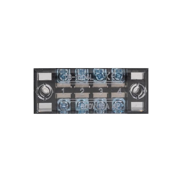 Колодка клеммная карболитовая, Deluxe, TВ - 1504 (15A 4P)