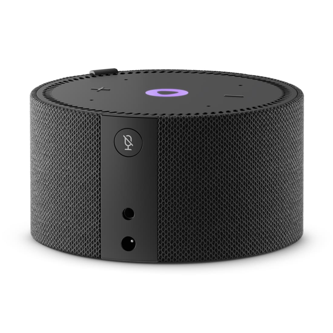 Умная колонка, Яндекс, YNDX-00020K, Яндекс Станция Мини с часами, 10Вт, 1 динамик, 4 микрофона, 150–20 000 Гц, Wi-Fi (2,4–5 ГГц), Bluetooth 5.0, AUX OUT, черный оникс