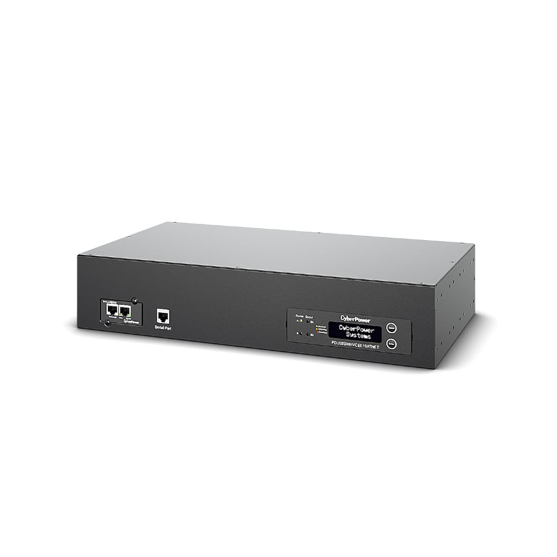 Блок распределения питания, ATS CyberPower PDU32SWHVCEE18ATNET (240В) , Входной разъем IEC 60309 32A x 2, Выходной разъем IEC C19 x 2/IEC C13 x 16, Длина кабеля 3,05 м, Высота: 2U