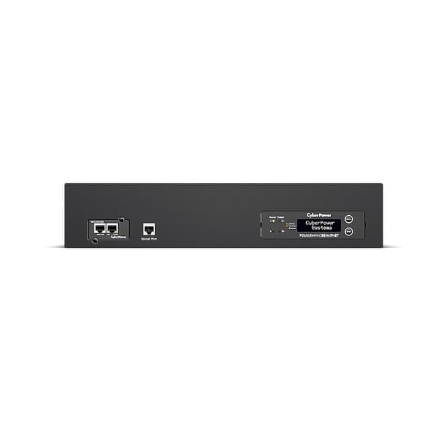 Блок распределения питания, ATS CyberPower PDU32SWHVCEE18ATNET (240В) , Входной разъем IEC 60309 32A x 2, Выходной разъем IEC C19 x 2/IEC C13 x 16, Длина кабеля 3,05 м, Высота: 2U