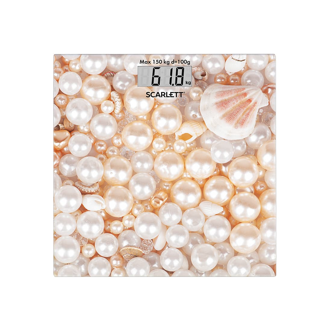 Весы, Scarlett, SC-BS33E085, Электронные, Материал корпуса стекло, Максимальный вес 180 кг, Автоматическое включение/выключение, Тип батарейки CR2032