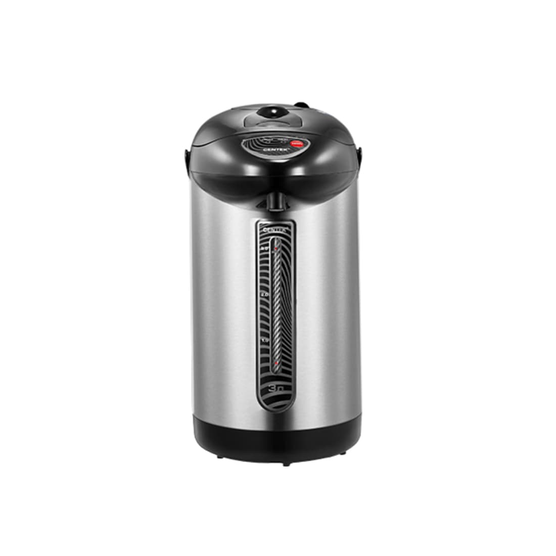 Термопот, Centek, CT-0080, 3л, 850Вт, 3 способа подачи воды, Корпус из нержавеющей стали, Black