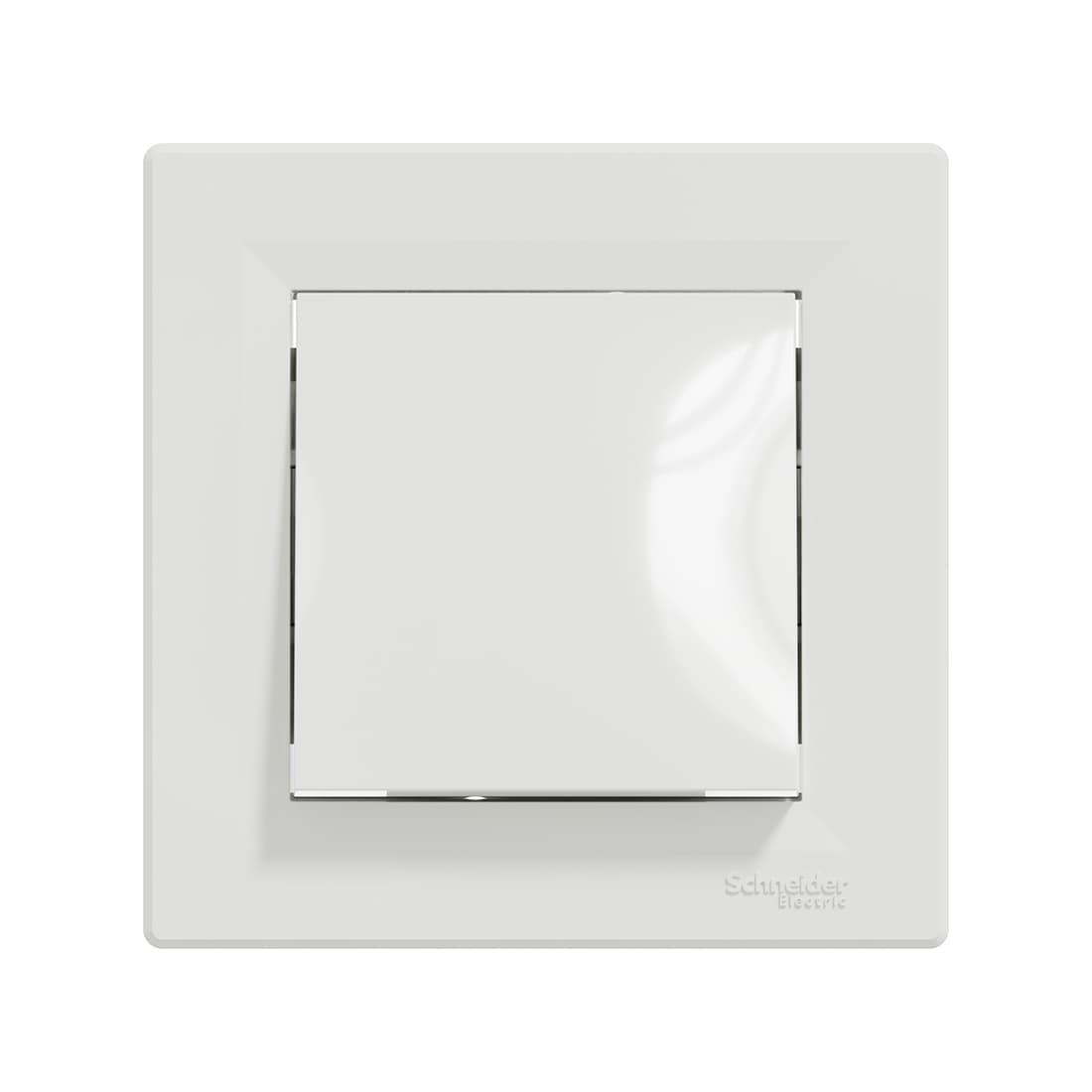 Выключатель одноклавишный , SE, EPH0500121, Asfora перекрестный в сборе белый