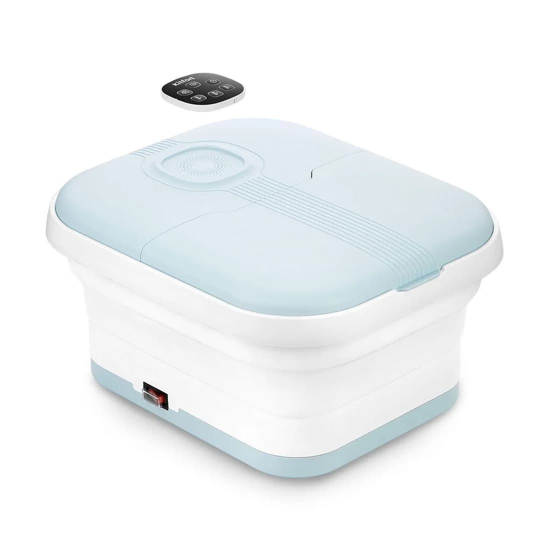 Гидромассажная ванна для ног, Kitfort, КТ-5904, Мощность 505 Вт, Ёмкость ванны 8 л, Температура нагрева воды 42,44 и 46 °C, Таймер 20, 30 мин, Автоотключение через 60 мин , Цвет белый