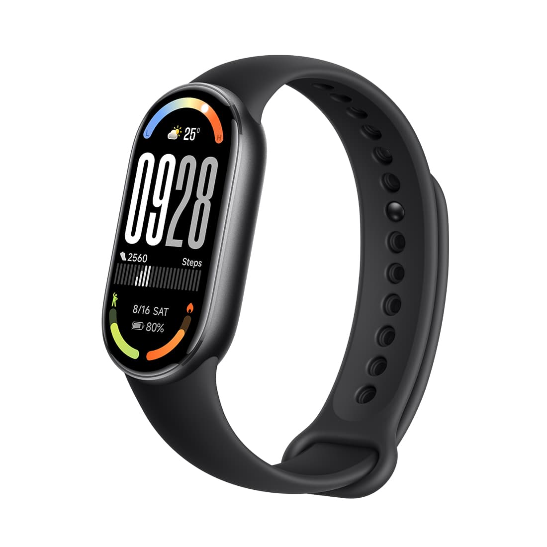 Фитнес браслет, Xiaomi, Mi Smart Band 10, M2459B1/BHR07PYGL, 1.72" AMOLED, Разрешение экрана 212 x 520, Аккумулятор 233 мАч, LiPo, Водонепроницаемость 5 АТМ, Android 8.0 или iOS 12.0, Черный
