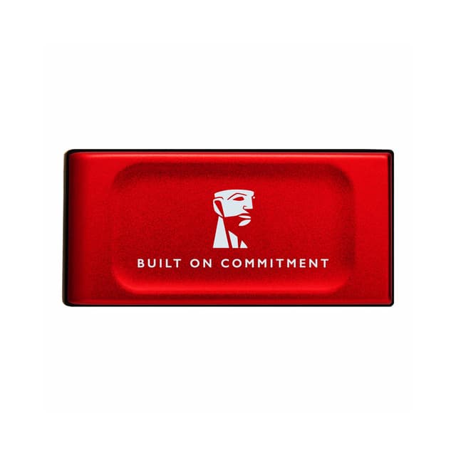 Внешний SSD диск, Kingston, XS1000, SXS1000R/2000GA, 2TB, USB-C, Красный