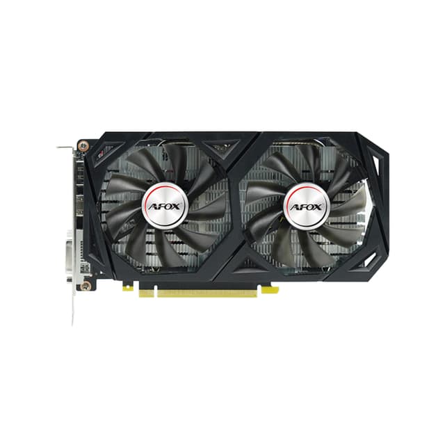 Видеокарта, AFOX, GTX1660 SUPER 6GB D6 Dual Fan (4897033786713), AF1660S-6144D6H7-V2, GDDR6, 192bit, DP, HDMI, DVI, 225*130*40 мм, Цветная коробка