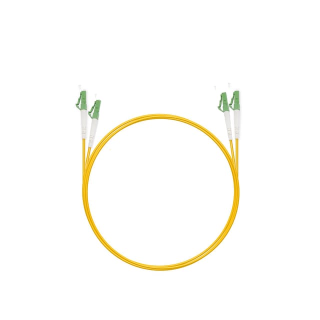 Патч корд оптоволоконный,, LC/APC-LC/APC SM 9/125 Duplex 2.0мм 1 м, LSZH