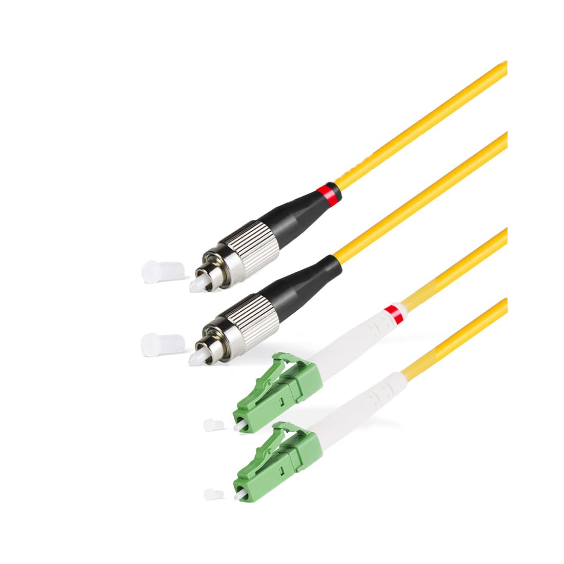 Патч корд оптоволоконный,, LC/APC-FC/UPC SM 9/125 Duplex 3.0мм 1 м, LSZH