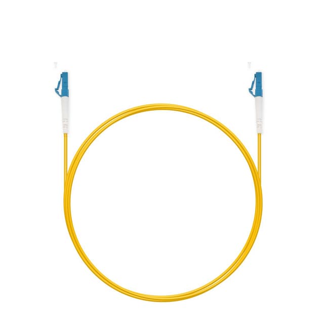 Патч корд оптоволоконный,, LC/UPC-LC/UPC SM 9/125 Simplex 2.0мм 1 м, LSZH