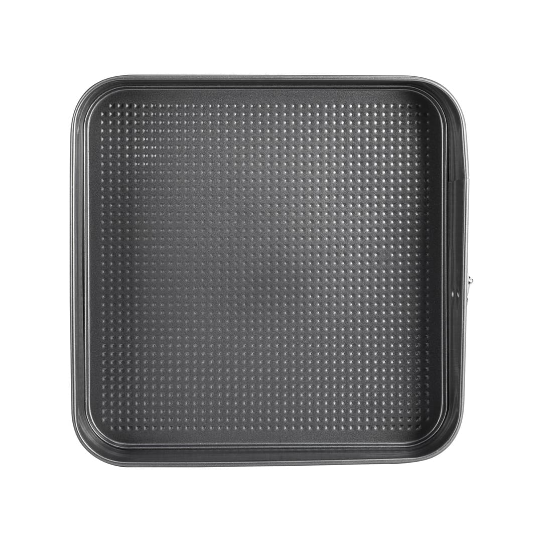 Форма для выпечки, LARA, LR11-19, Прямоуг +зажим, 28х28х6,8 см, Углеродистая сталь, Антипригарное покрытие, Темпрература нагрева до 250°С, Мойка ручная/в посудомоечной машине, Серый