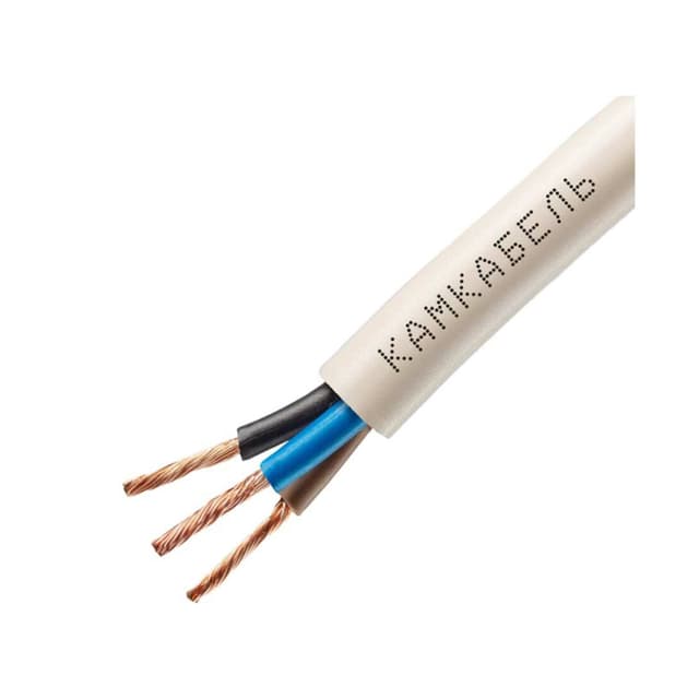 Провод Камкабель, ПВС 3х1.5, ГОСТ (100)