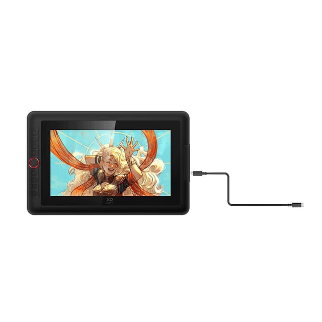 Графический планшет, XP-Pen, Artist 13.3 Pro V2 MD130FH-AD41, DPI 1920x1080, Чувствительность к нажатию 16384, Рабочая область 293,76х165,24 мм., Чёрный