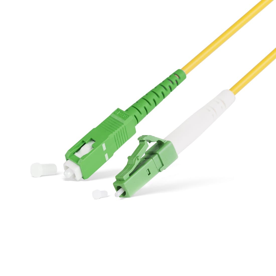 Патч корд оптоволоконный,, SC/APC-LC/APC SM 9/125 Simplex 3.0мм 1 м, LSZH