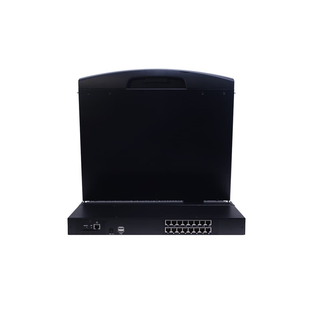 KVM консоль, SHIP, AI-9116TLS, Стоечная, 16-портовая, 19" экран, Коннекторы CAT5, Поддержка IP функции, Чёрный