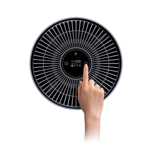 Очиститель воздуха, Smartmi, Air Purifier 2 (KQJHQ02ZM/AP5070DBEU), Фильтр HEPA 13-го класса, CADR - 380 м/ч, CADR TVOC - 100 м/ч, УФ антибактериальная лампа, OLED дисплей, Обслуживаемая площадь 48 м, 40 Вт, Синий