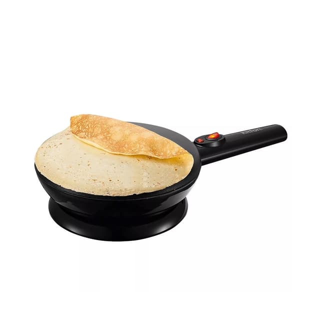 Блинница погружная, Kitfort, КТ-1677, Мощность 800 Вт, Диаметр 20 см, Кнопочное управление, Цвет черный
