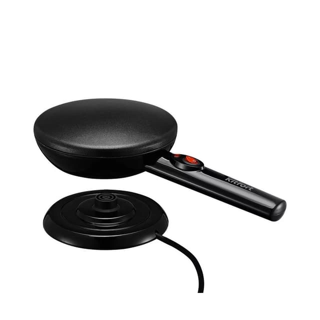 Блинница погружная, Kitfort, КТ-1677, Мощность 800 Вт, Диаметр 20 см, Кнопочное управление, Цвет черный