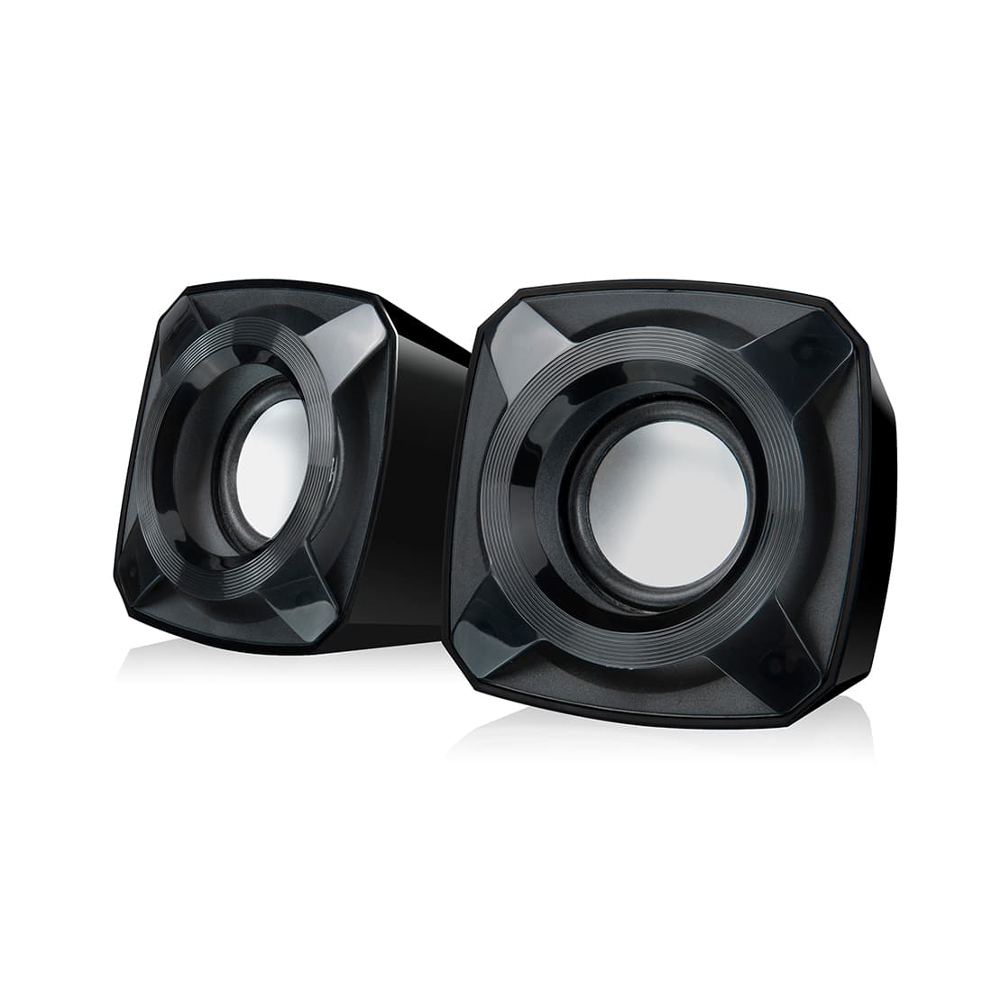 Колонки, MicroLab, B16, 2.0, 5Вт (2,5Вт*2), USB (питание), 3.5MiniJack, Длина кабеля 0,8 м., Чёрный