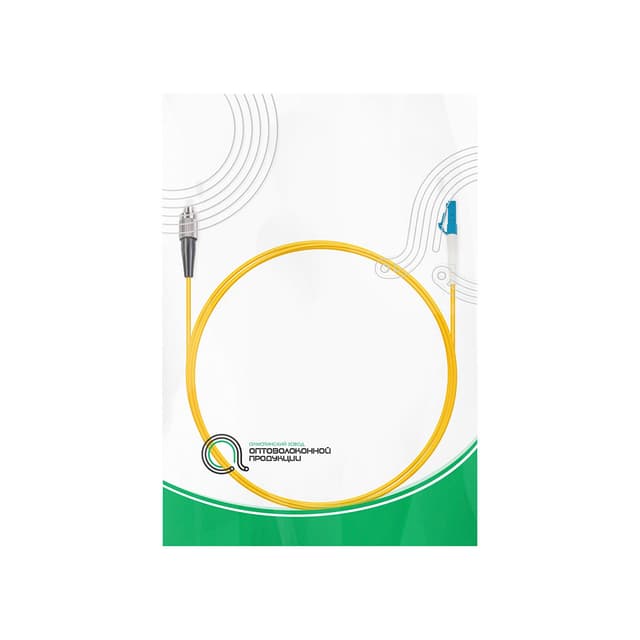 Патч корд оптоволоконный,, FC/UPC-LC/UPC SM 9/125 Simplex 3.0мм 1 м, LSZH