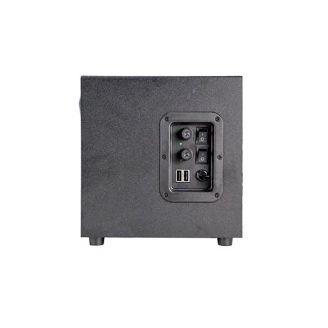 Акустическая система, Microlab, G100BT, 2.1, Bluetooth 5,0, FM радио, LED подсветка, 6 цветов, 20 Гц - 20 кГц, 3,5 мм, USB, SD-карта, Черный