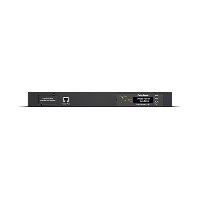 Блок распределения питания, ATS CyberPower PDU20MHVCEE10AT (240В), Входной разъем IEC 60309 16A x 2, Выходной разъем IEC C19 x 2/IEC C13 x 8, Длина кабеля 3,05 м, Высота: 1U