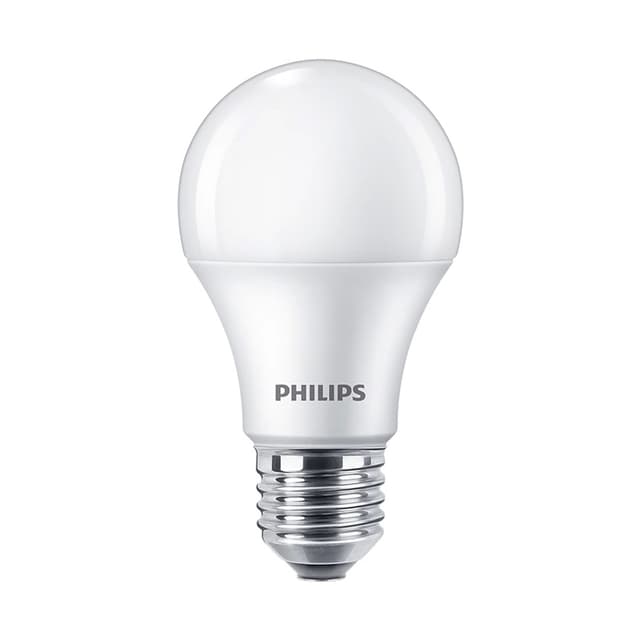 Лампа, Philips, LED Bulb 11W-950lm-E27-840-RCA, Ecohome, Мощность 11Вт, Световой поток 950Лм, Цоколь E27, Индекс цветопередачи 80CRI, Температура 4000К, Нейтральный