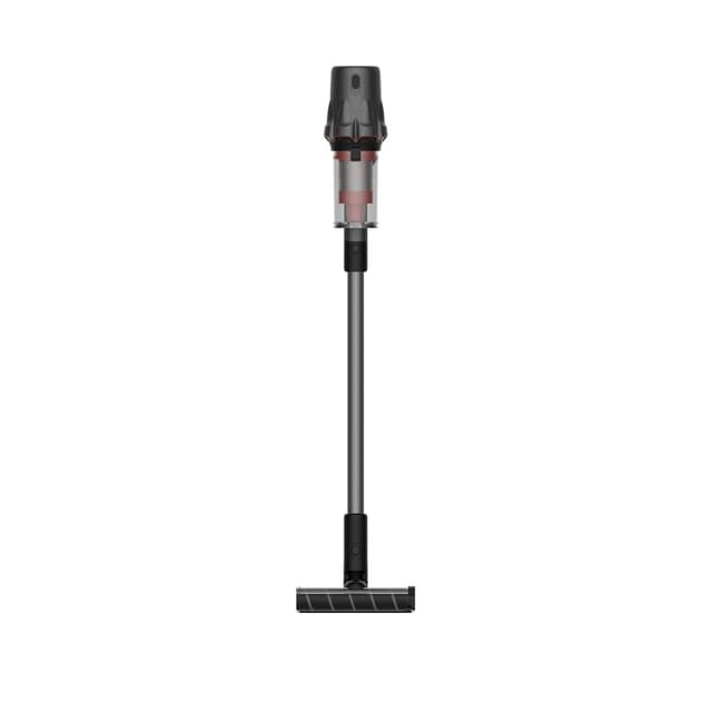 Беспроводной вертикальный пылесос со станцией, Deerma, DEM-T30W Station, Сила всасывания 19 000 Па, Аккумулятор 2500 мАч, Автономная работа 45 мин, Объём пылесборника 560 мл (станция – 1.8 л), Зеленый свет, Черный