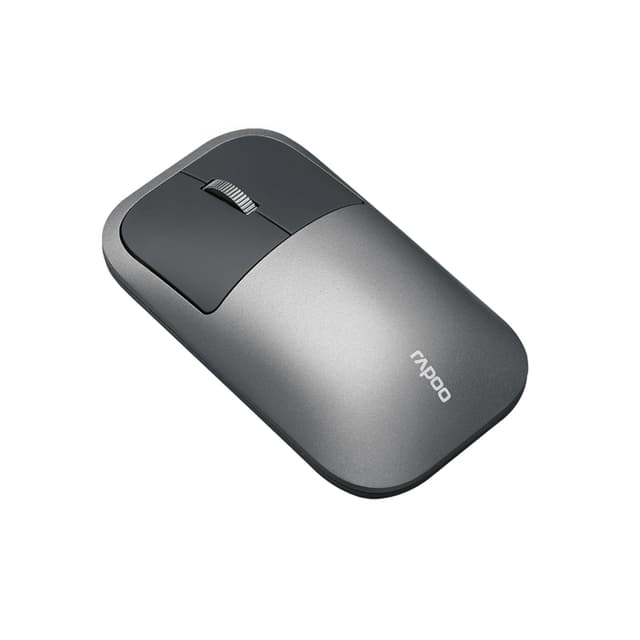 Компьютерная мышь, Rapoo, M700 Silent, Оптическая, 1300 dpi, Беспроводной, 2.4 Ггц., Bluetooth 3.0/ 5.0, Эффективная дистанция 10 м., Литиевая встроенная батарея, Серый