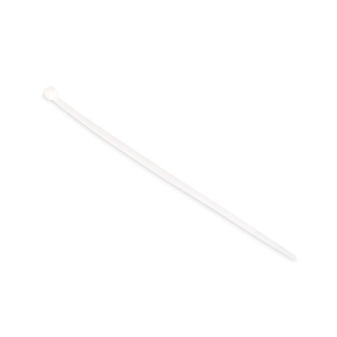 Хомут нейлоновый, Deluxe, СП 2.5*150 мм (Б), белый (100 штук в упаковке)