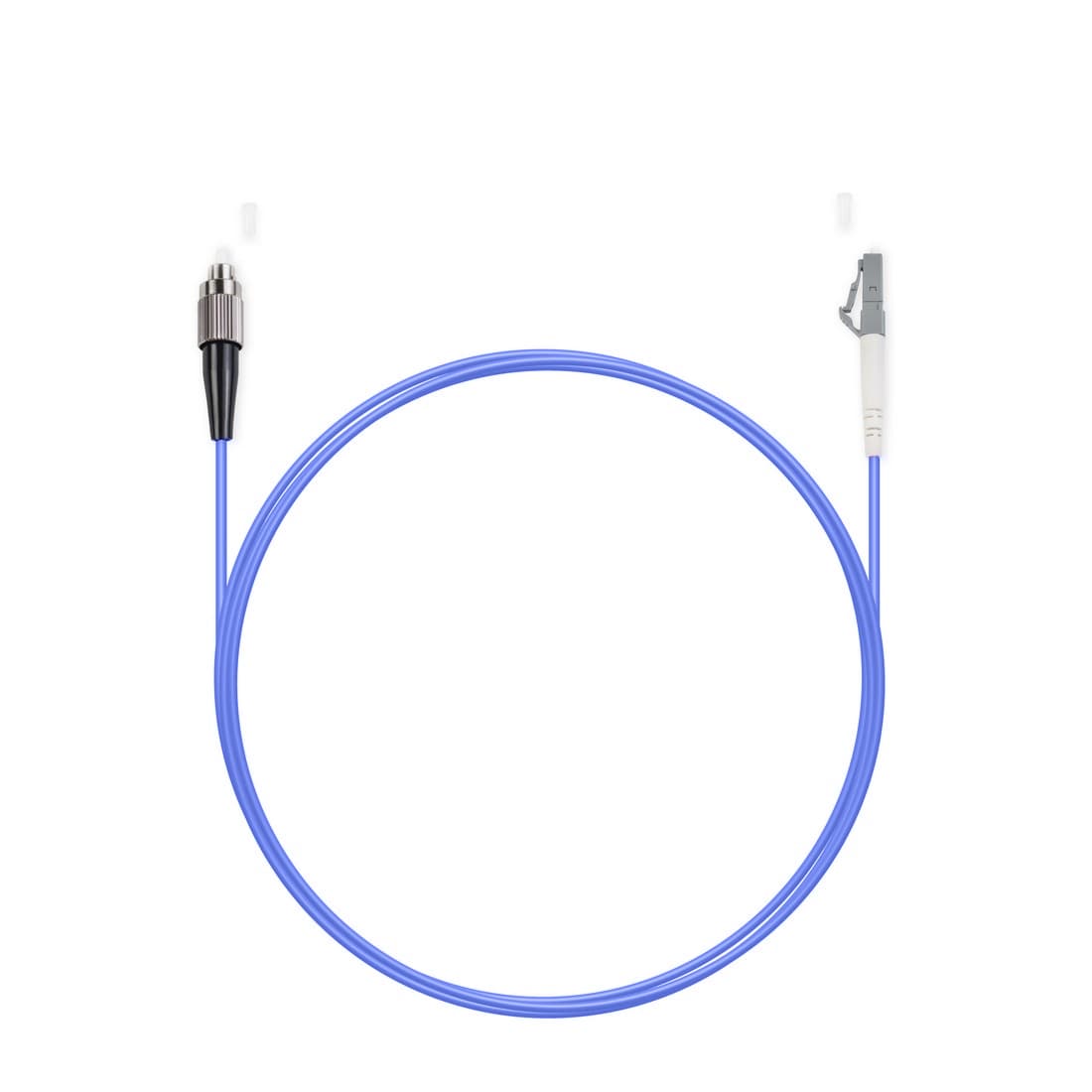 Патч корд оптоволоконный,, FC/UPC-LC/UPC MM OM4 50/125 Simplex 3.0мм 1 м, LSZH