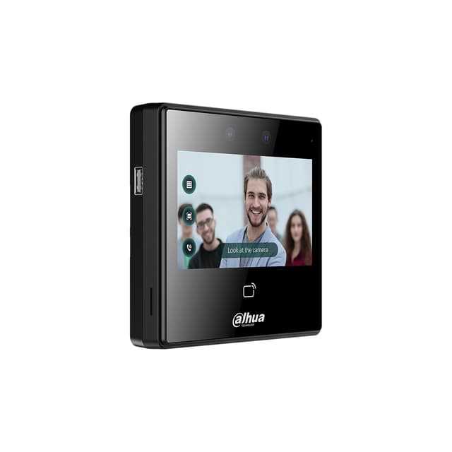Контроллер доступа, Dahua, DHI-ASI3213A-W (12В), контроллер доступа с распознаванием лиц, 2 Мп, DWDR, Wi-Fi