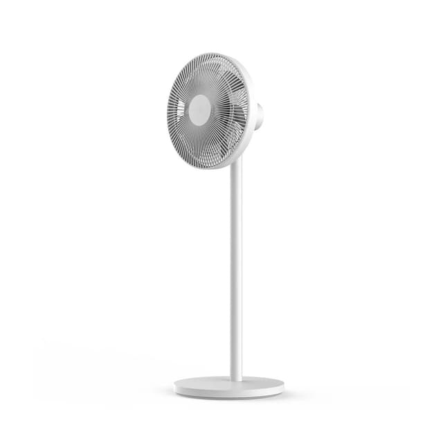 Вентилятор напольный, Xiaomi, Smart Standing Fan 2, BPLDS02DM / BHR4828GL, Потребляемая мощность 13,1 Вт, Макс. скорость воздушного потока 3.56 м/сек, Таймер, Уровень шума 58 дБ, Управление механическое, через приложение, голосовой помощник, Белый