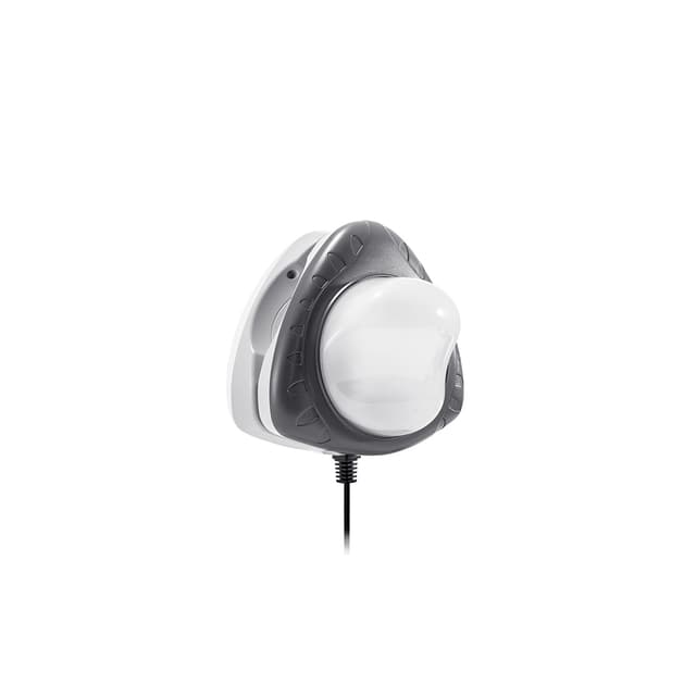 LED-подсветка настенная для бассейна, INTEX, 28698, Пластик, 4 цвета подсветки, Экстра яркое свечение, 220V, С магнитным креплением, Серая, Цветная коробка
