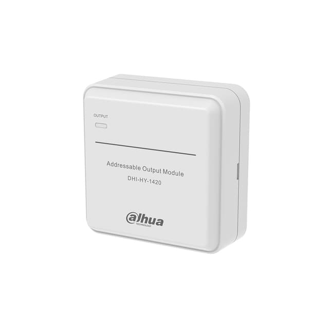 Модуль контроля и управления адресный, Dahua, DHI-HY-1420 (24 В), Удобная проводка: двухпроводная, Бесполярная, Сверхнизкое энергопотребление: сверхнизкий ток мониторинга и рабочий ток