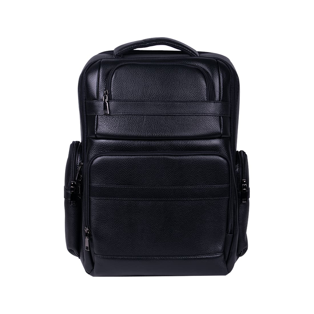 Кожаный рюкзак, Deluxe, Urban A-1120, 30,11 литров, чёрный