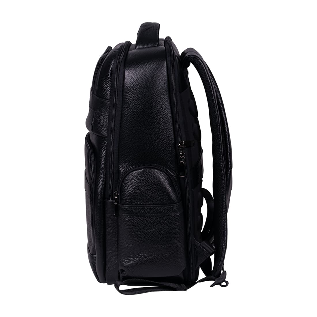 Кожаный рюкзак, Deluxe, Urban A-1120, 30,11 литров, чёрный