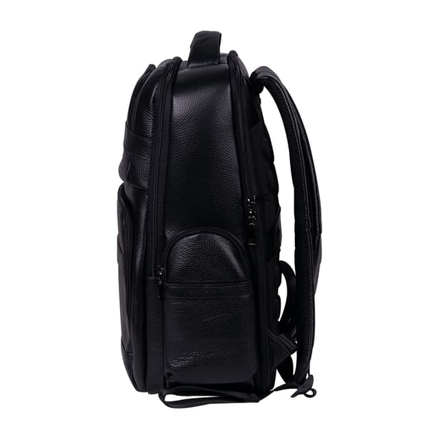 Кожаный рюкзак, Deluxe, Urban A-1120, 30,11 литров, чёрный