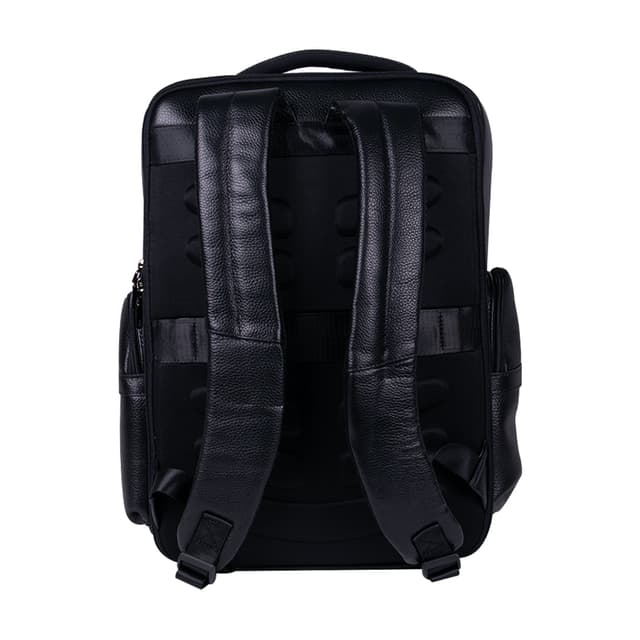 Кожаный рюкзак, Deluxe, Urban A-1120, 30,11 литров, чёрный