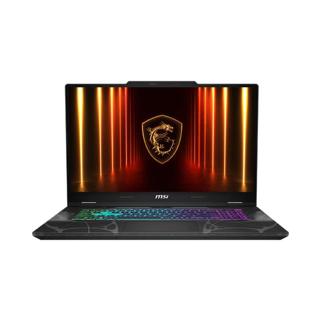 Ноутбук, MSI, Cyborg 17 B2RWEKG-206XKZ, 9S7-17U332-206, 17.3", FHD 1980x1080, IPS, 144Hz, Core 7 240H, 16GB DDR5, 512GB SSD Gen4, NVIDIA GeForce RTX5050, 8GB GDDR7, DOS, Черный