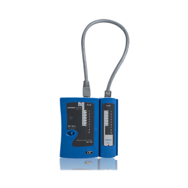 Кабельный тестер, Jonard Tools, MCT-468, Для тестирования RJ-11 RJ-12 RJ-45