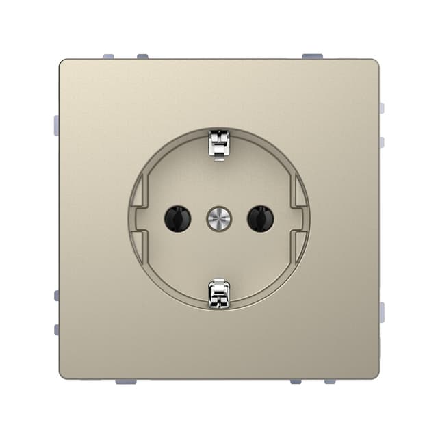 Розетка мех-м, MERTEN, MTN2301-6033, D-Life 16А б/шт, безвин.зажим сахара